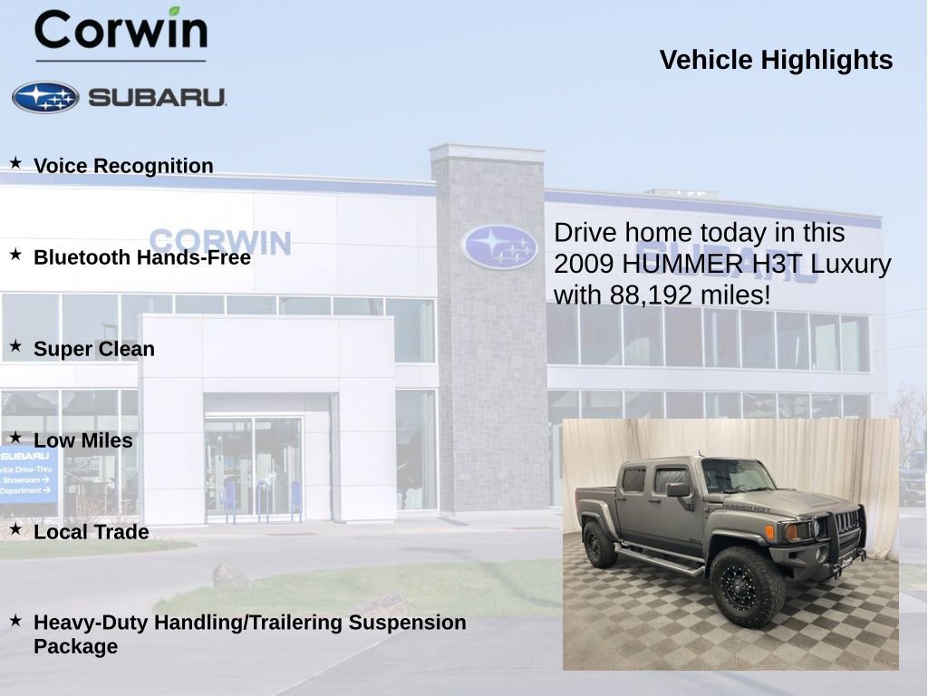 Used 2009 HUMMER H3T Luxury AWD/4WD image 6