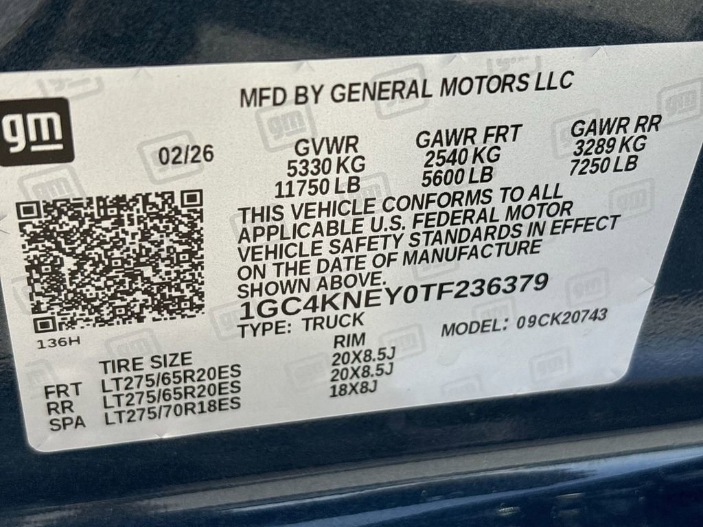 New 2026 Chevrolet Silverado 2500 LT w/ Trail Boss Package image 35