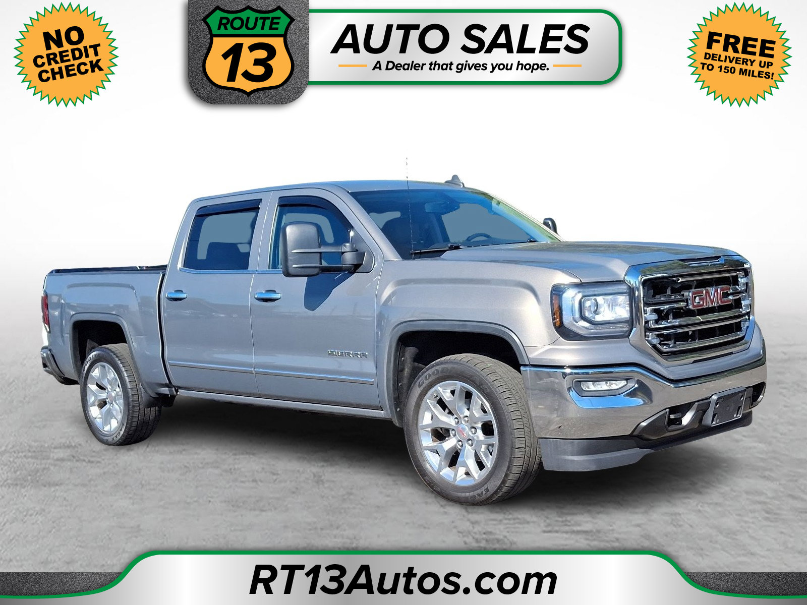 Used 2017 GMC Sierra 1500 SLT w/ SLT Premium Package AWD/4WD image 1