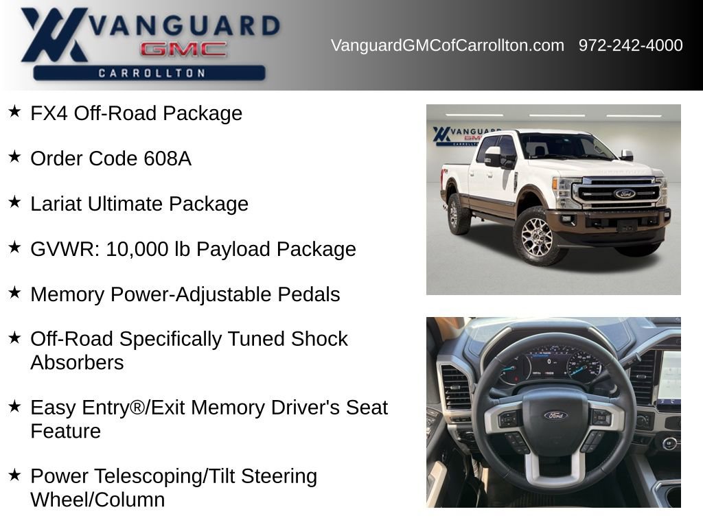 Used 2022 Ford F250 Lariat w/ Lariat Ultimate Package image 6