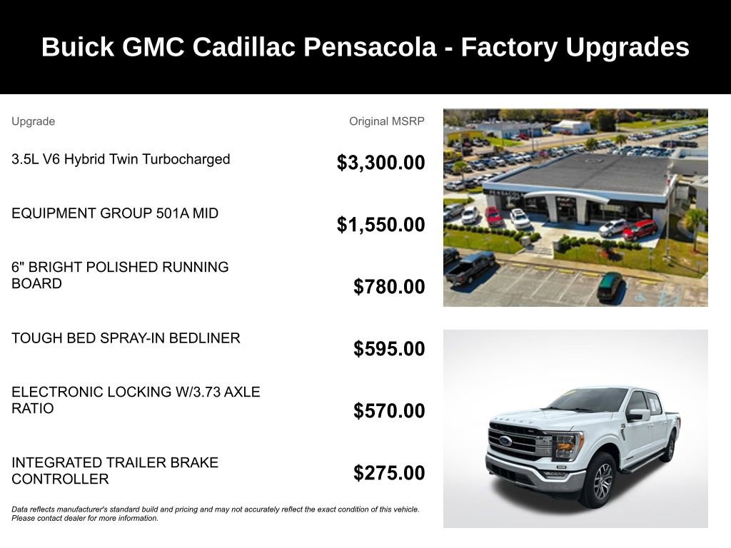 Used 2022 Ford F150 Lariat w/ Equipment Group 501A Mid AWD/4WD image 4