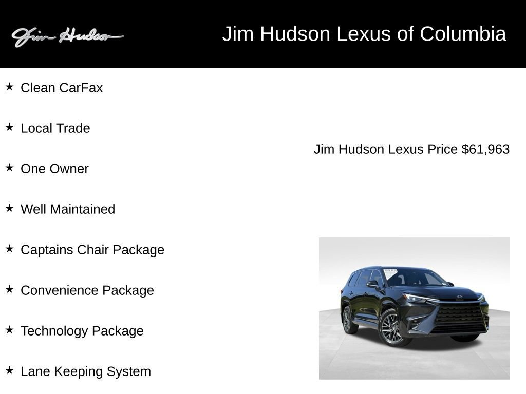 Certified 2025 Lexus TX 350 AWD image 4