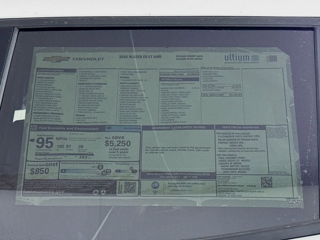 New 2025 Chevrolet Blazer EV LT image 20