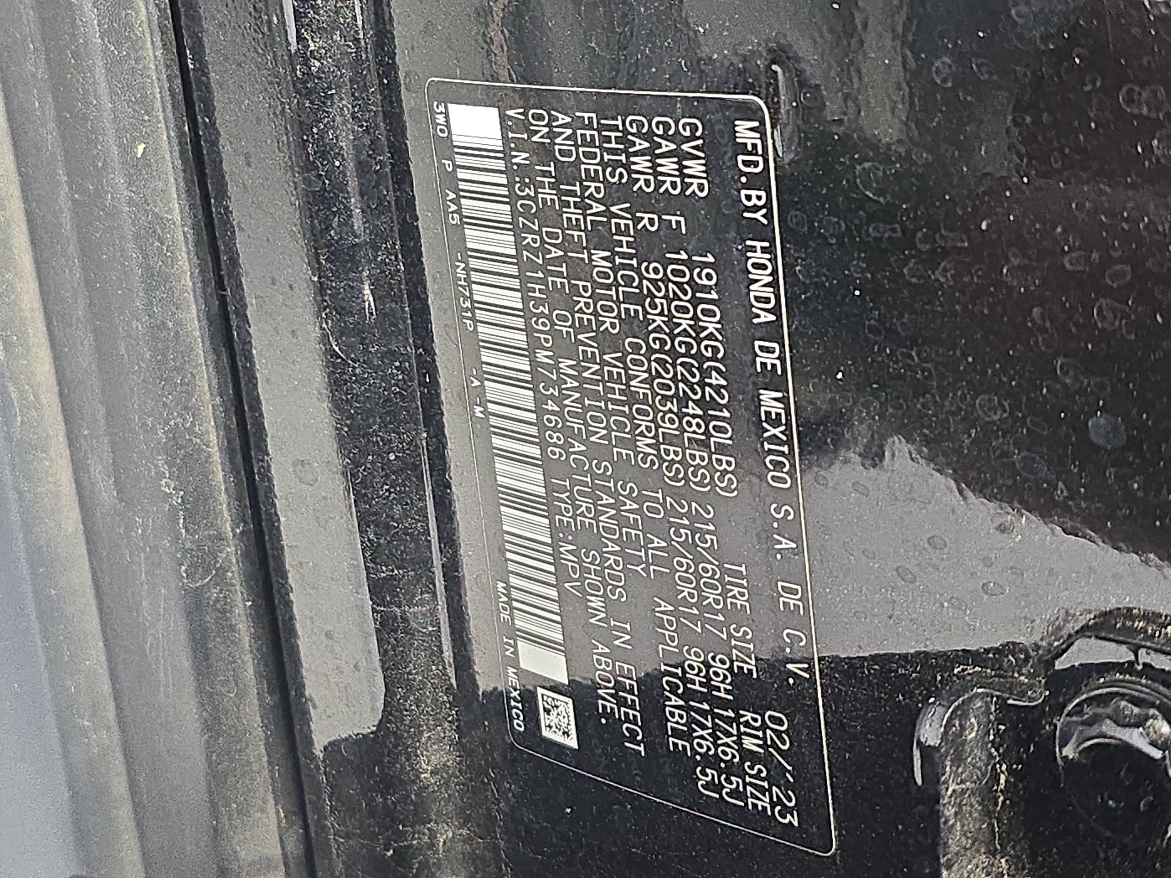 Used 2023 Honda HR-V LX image 34