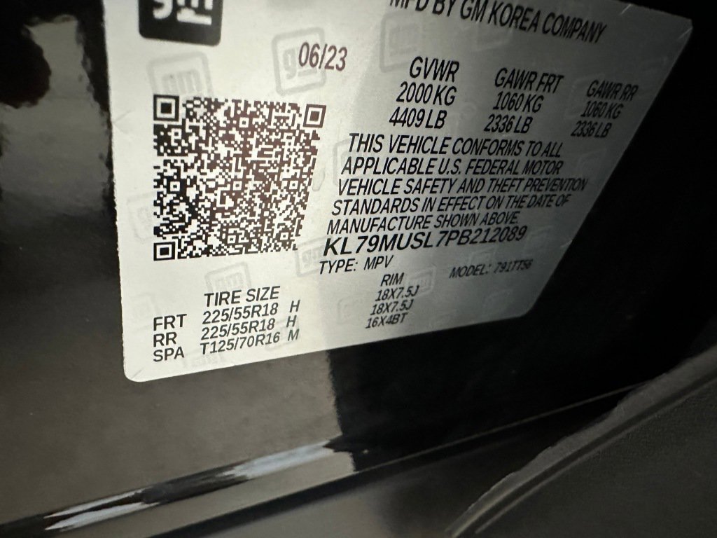 Certified 2023 Chevrolet TrailBlazer RS w/ Convenience Package image 38