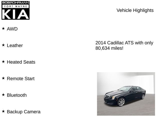 Used 2014 Cadillac ATS Luxury image 7