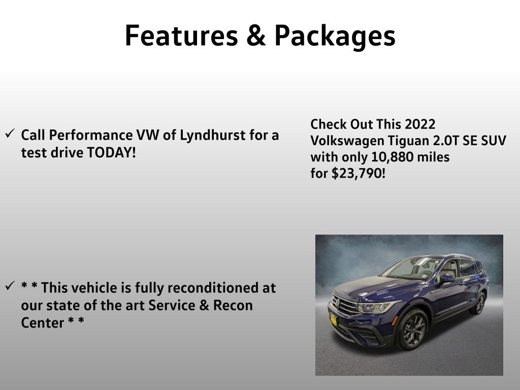 Used 2022 Volkswagen Tiguan SE image 4