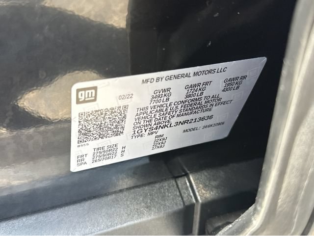 Certified 2022 Cadillac Escalade ESV Sport AWD/4WD image 38