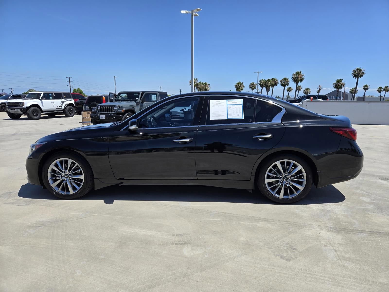 Used 2023 INFINITI Q50 Luxe w/ Cargo Package RWD image 7