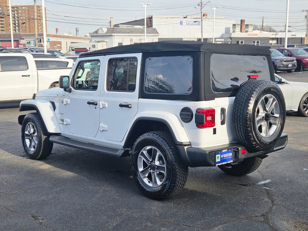Used 2021 Jeep Wrangler Unlimited Sahara image 3