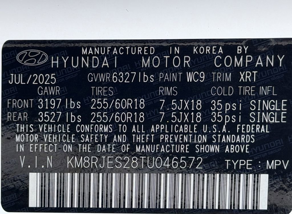 Certified 2026 Hyundai Palisade XRT Pro image 29