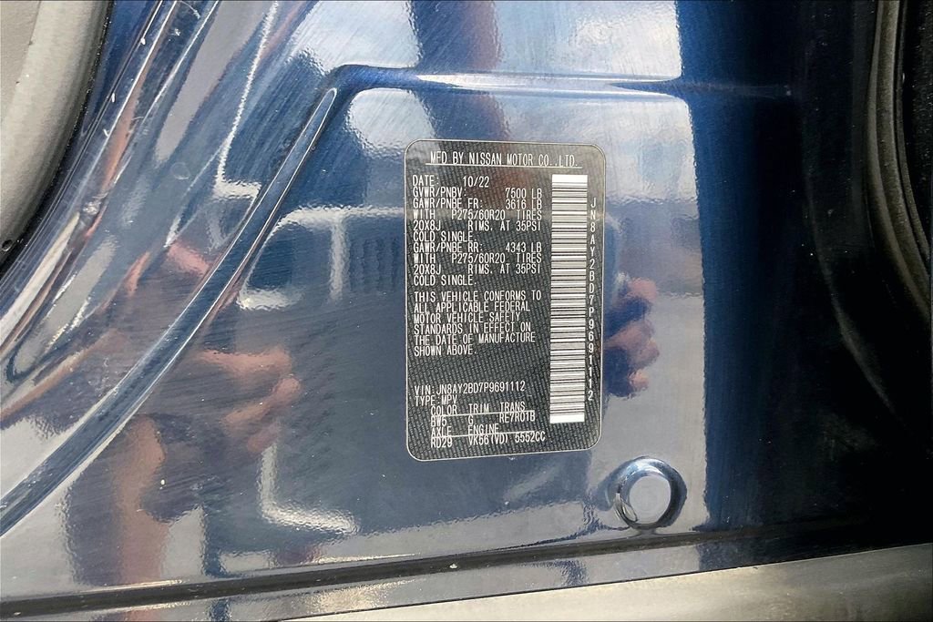 Used 2023 Nissan Armada SL w/ Cargo Package image 30