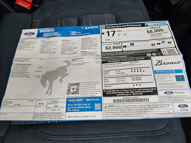 New 2026 Ford Bronco Heritage Edition AWD/4WD image 18
