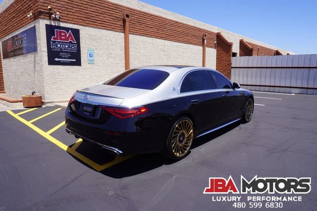 Used 2021 Mercedes-Benz S 580 4MATIC Sedan w/ AMG Line image 83