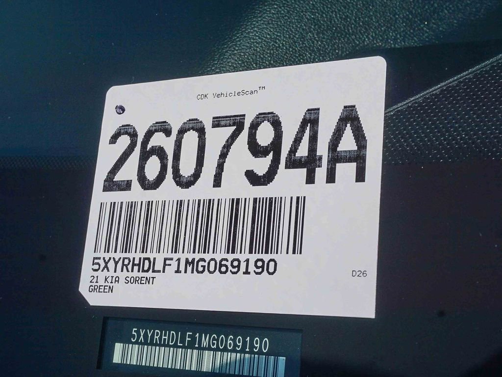 Certified 2021 Kia Sorento EX w/ EX AWD X-Line Package image 25