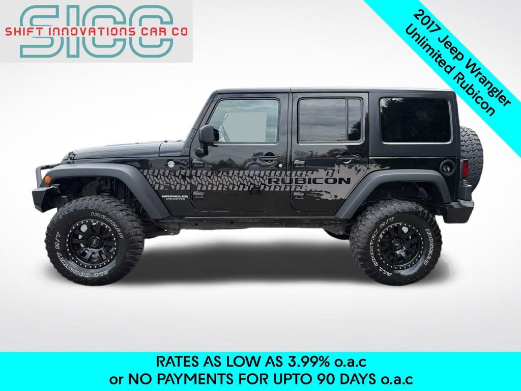 Used 2017 Jeep Wrangler Unlimited Rubicon w/ Connectivity Group AWD/4WD image 3