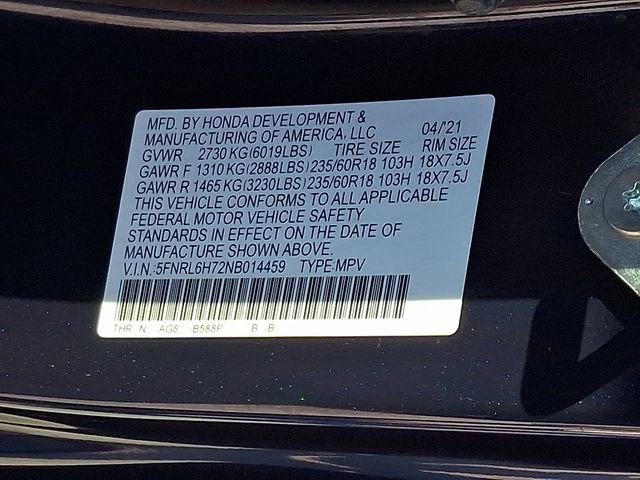Used 2022 Honda Odyssey EX-L image 28