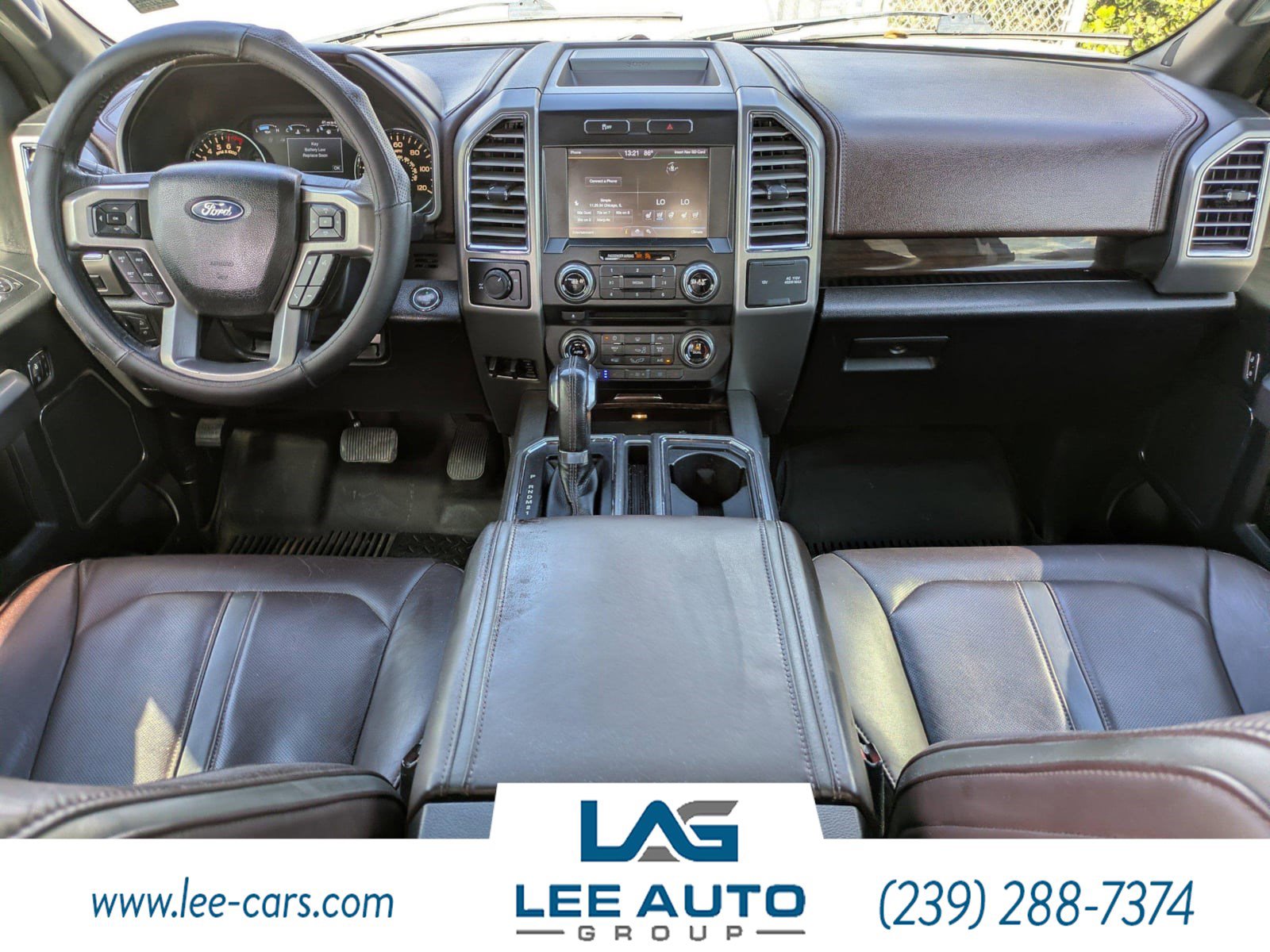 Used 2015 Ford F150 Platinum w/ Trailer Tow Package image 11