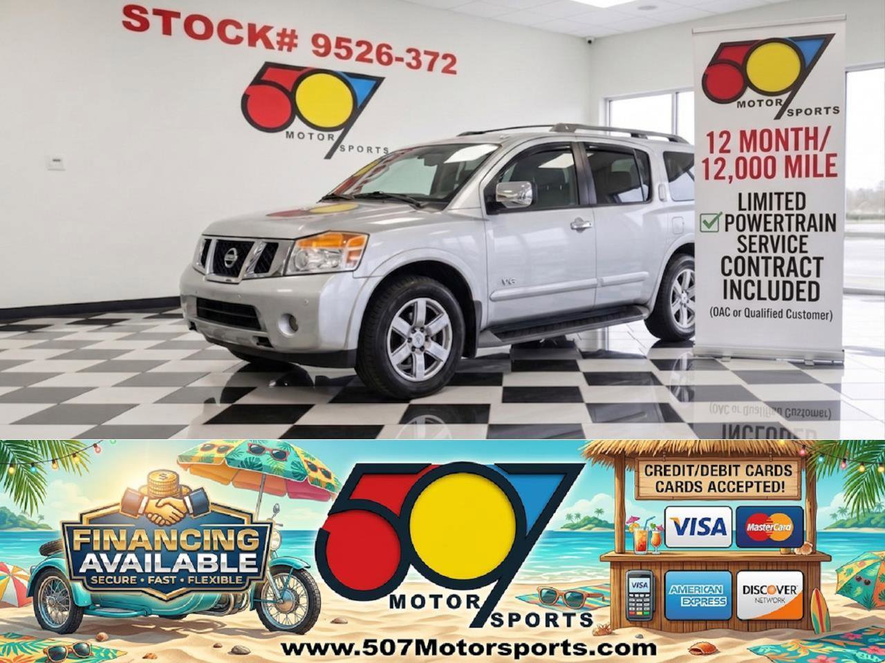 Used 2009 Nissan Armada LE w/ Technology Pkg AWD/4WD image 1