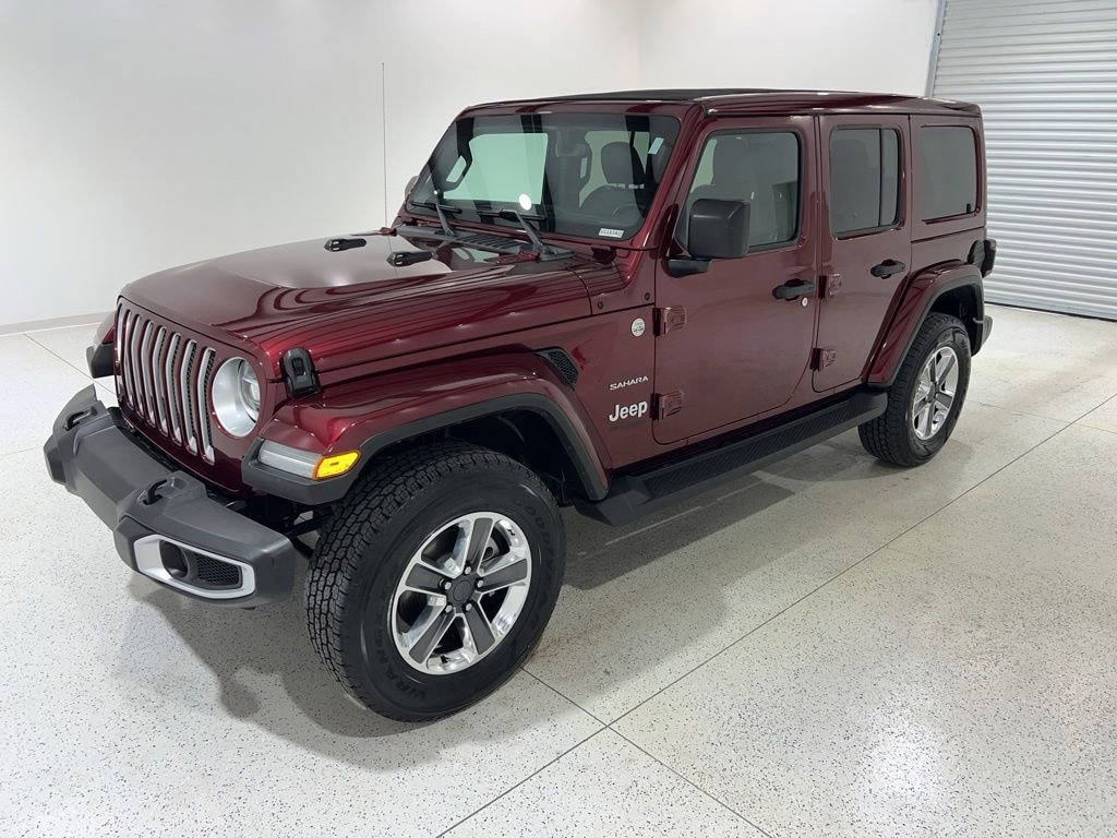 Used 2021 Jeep Wrangler Unlimited Sahara AWD/4WD image 1