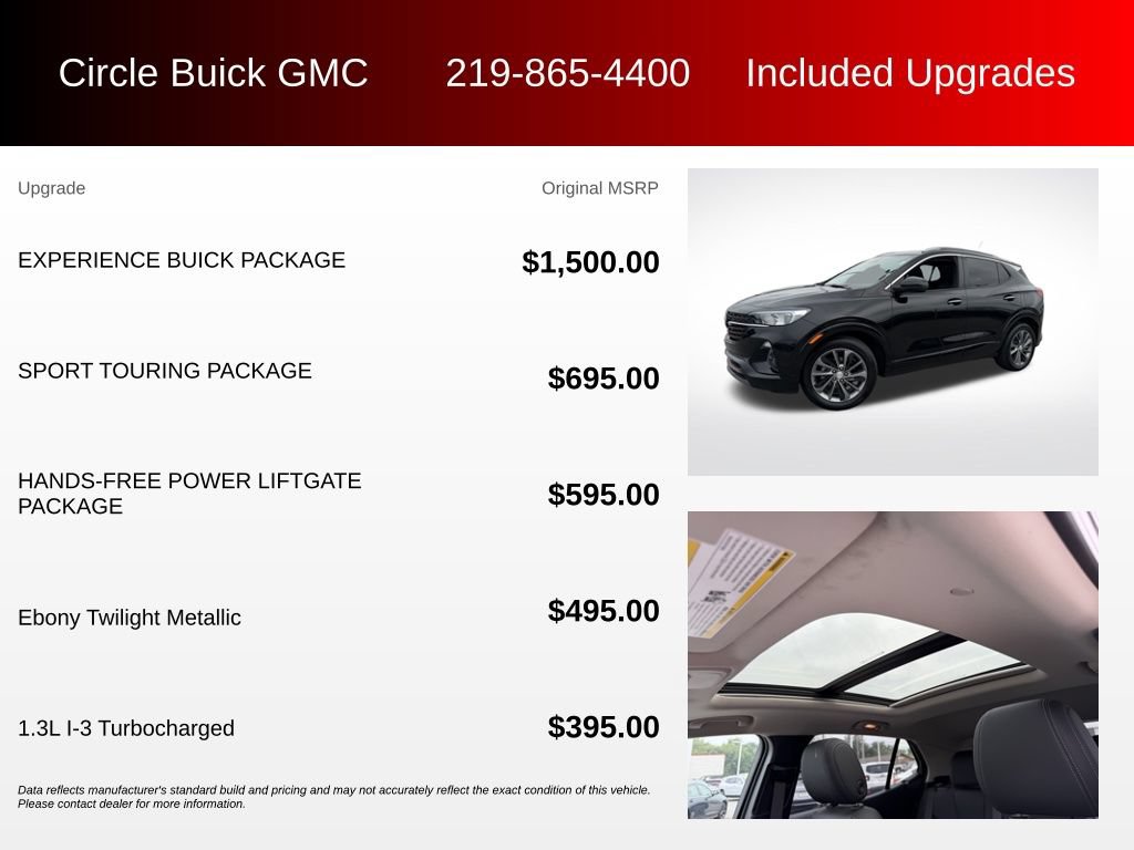 Used 2022 Buick Encore GX Select w/ Experience Buick Package FWD image 3