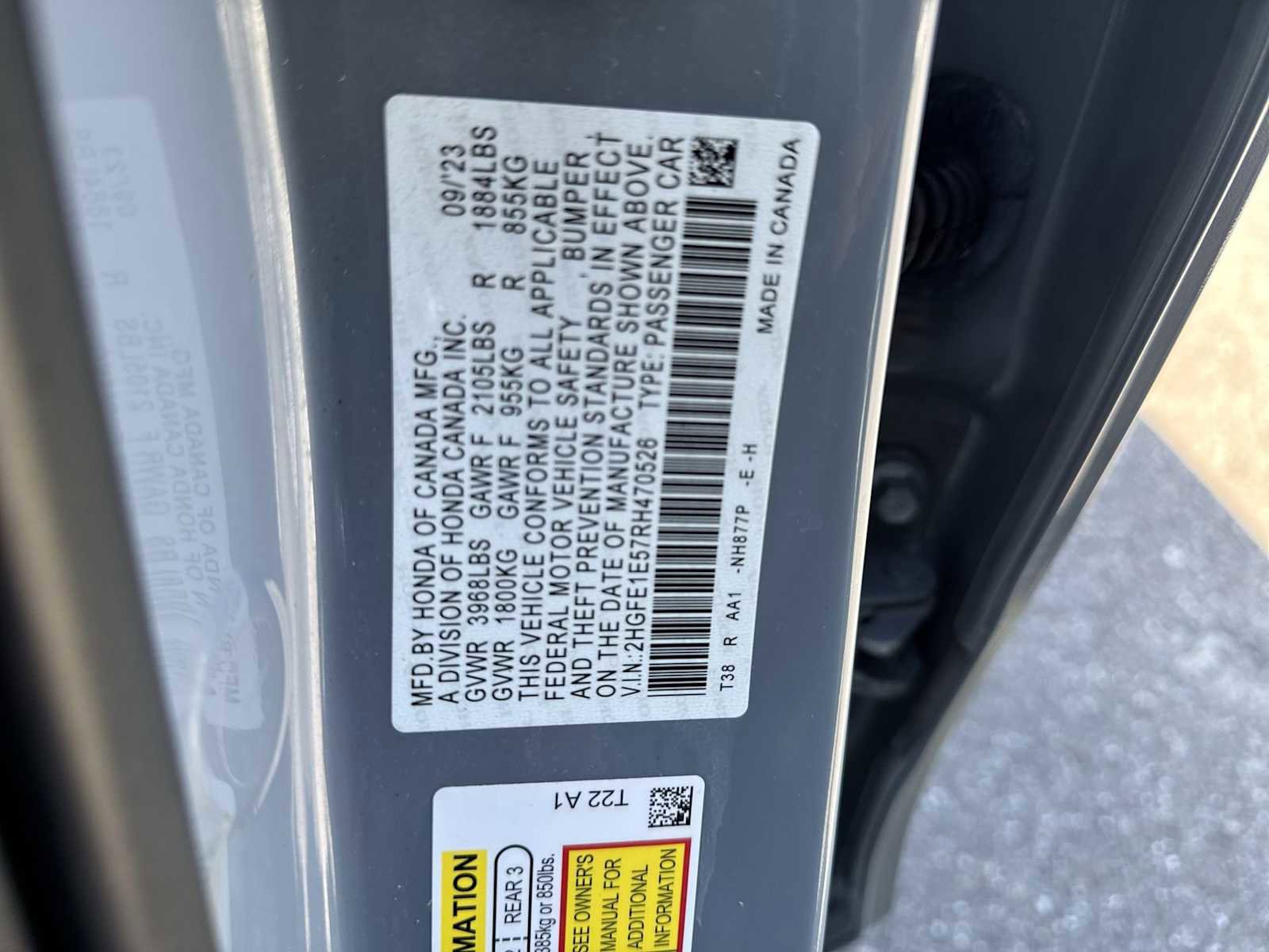 Used 2024 Honda Civic Si image 34