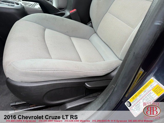 Used 2016 Chevrolet Cruze LT w/ RS Package FWD image 15