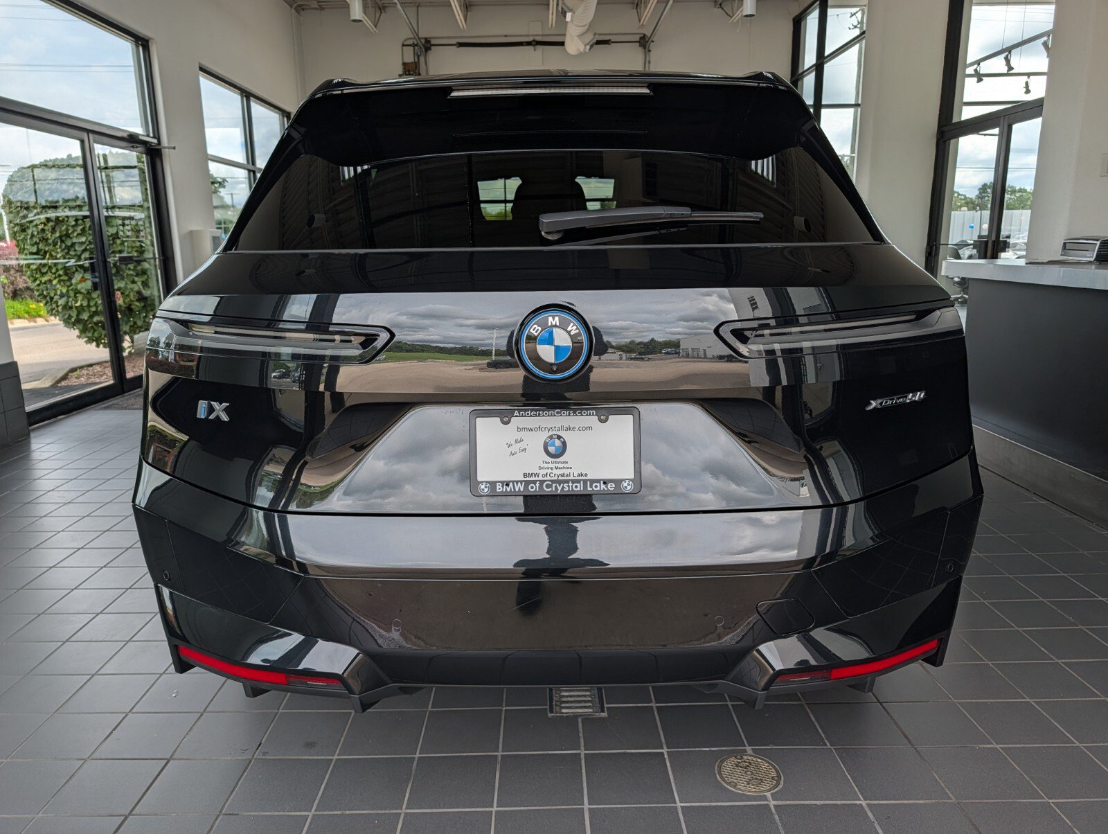 Certified 2024 BMW iX xDrive50 w/ Sport Package AWD/4WD image 3