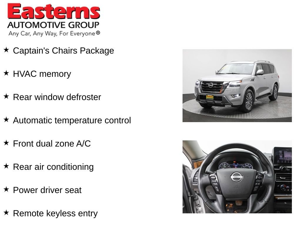 Used 2024 Nissan Armada SL w/ Captain's Chairs Package image 11