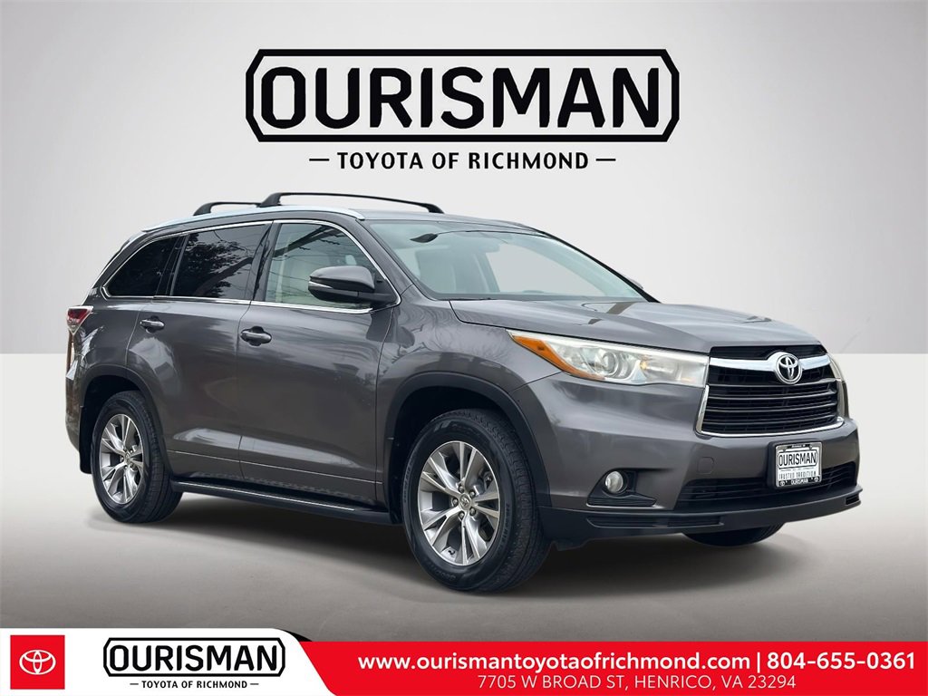 Used 2015 Toyota Highlander XLE image 1