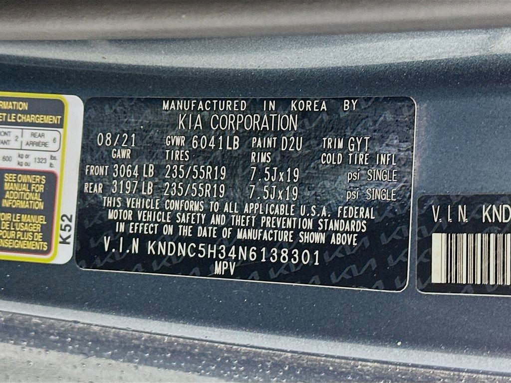 Used 2022 Kia Carnival EX image 35