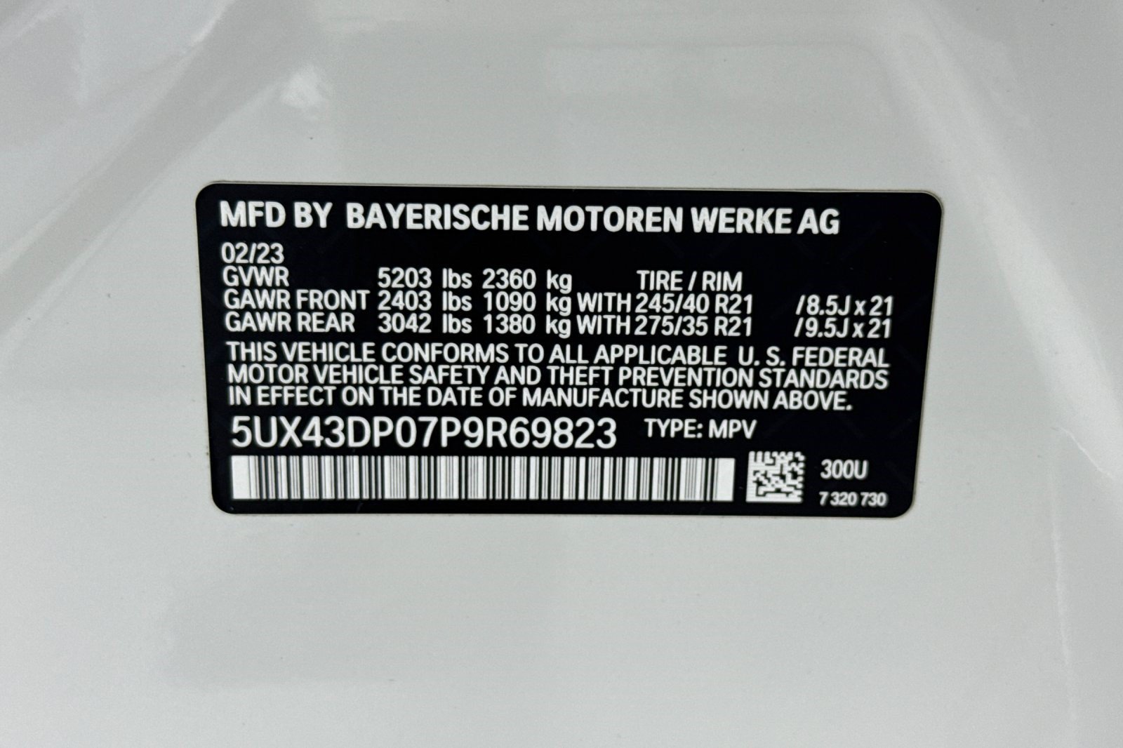Used 2023 BMW X3 sDrive30i w/ M Sport Package RWD image 28