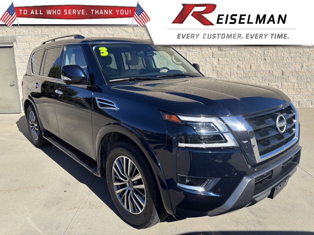 Used 2023 Nissan Armada SL w/ Captain's Chairs Package
