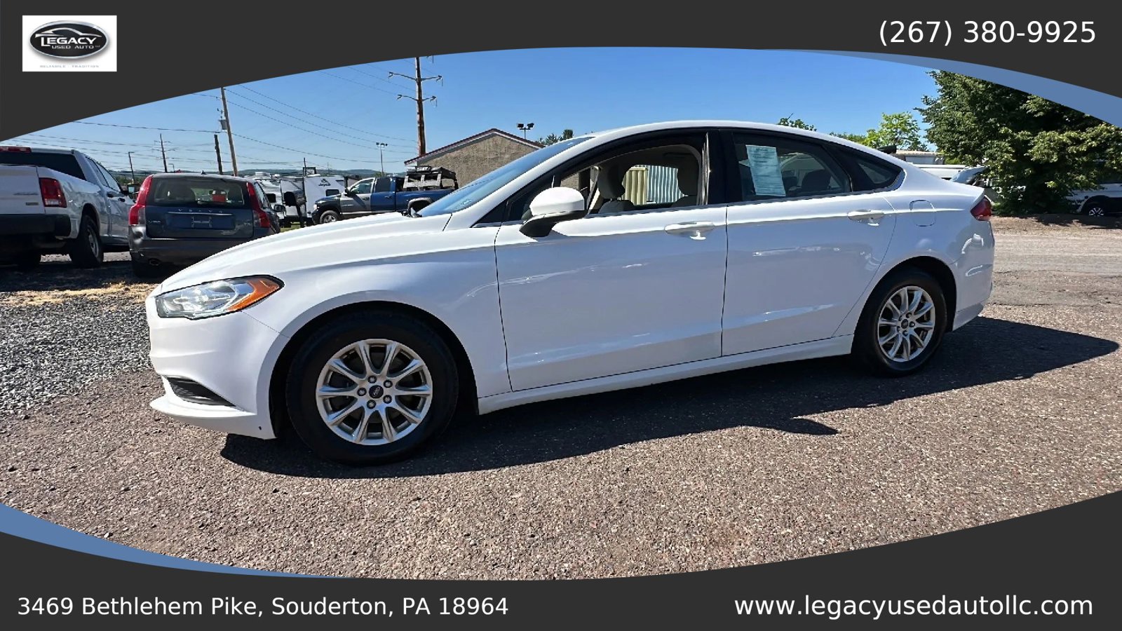 Used 2018 Ford Fusion S FWD image 3