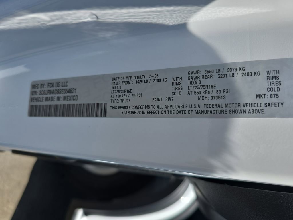 New 2025 RAM ProMaster 1500 w/ Convenience Group image 33