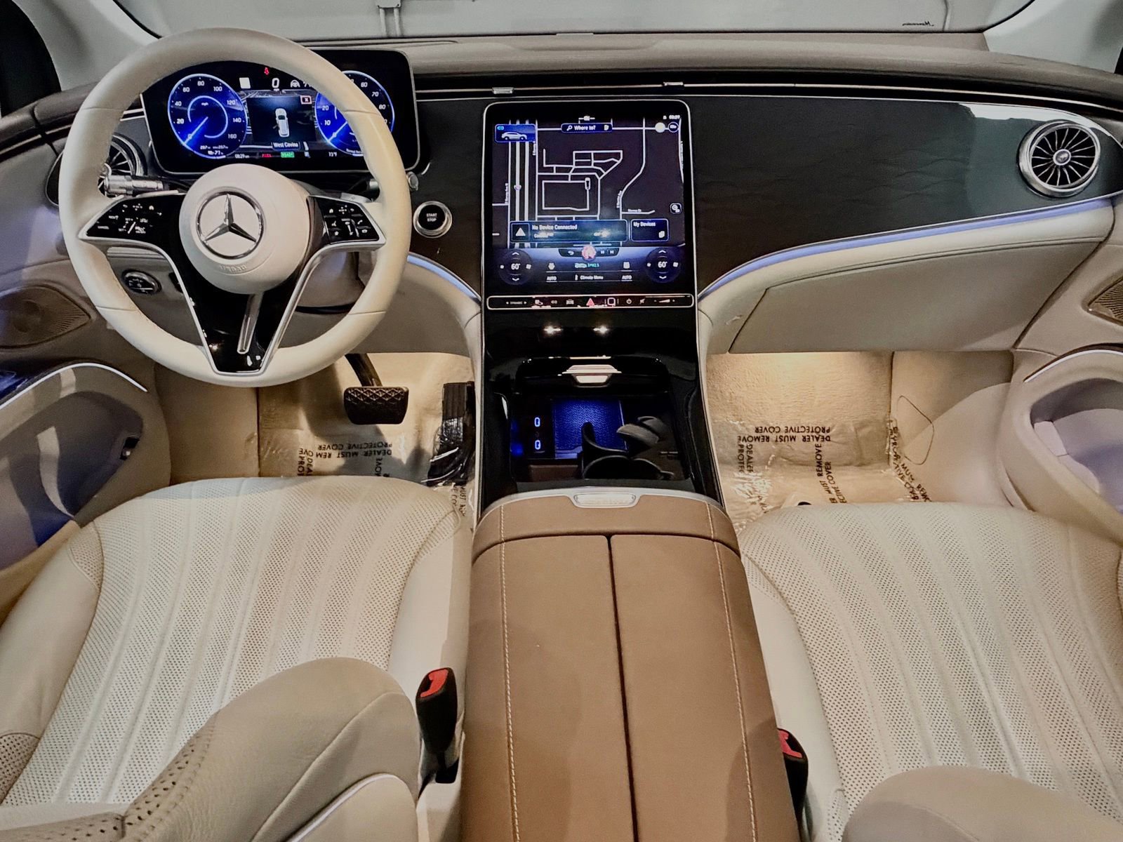 Certified 2023 Mercedes-Benz EQS 450+ 4MATIC SUV w/ Exclusive Trim Package image 36