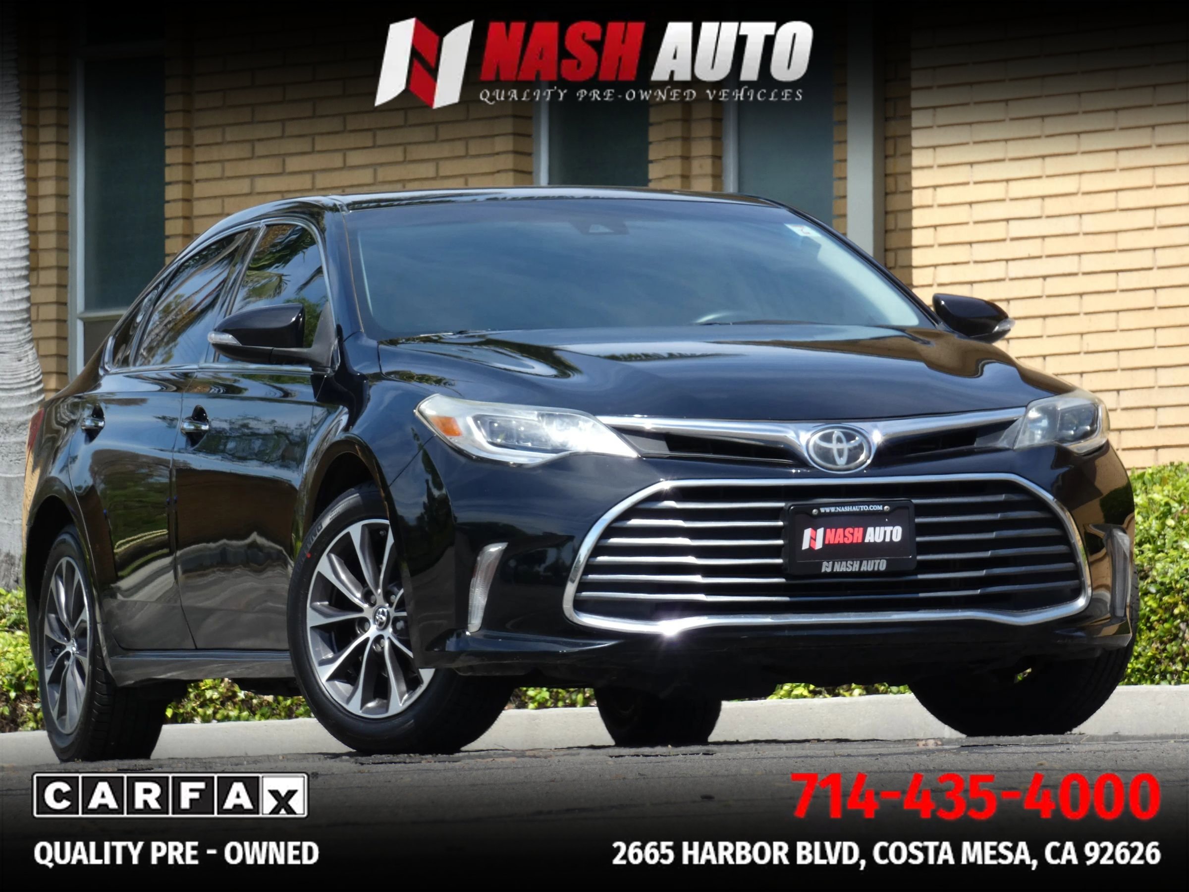Used 2018 Toyota Avalon XLE image 1