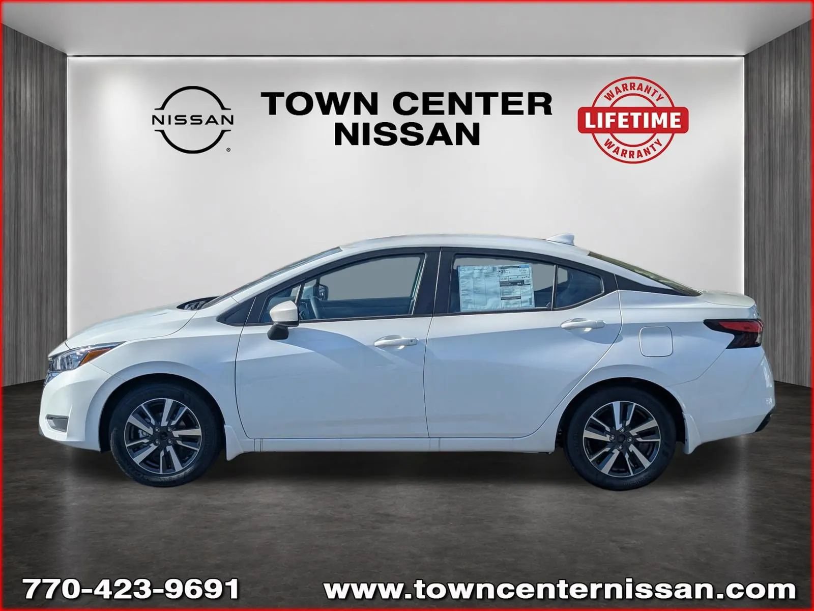 New 2025 Nissan Versa SV w/ Trunk Package FWD image 5