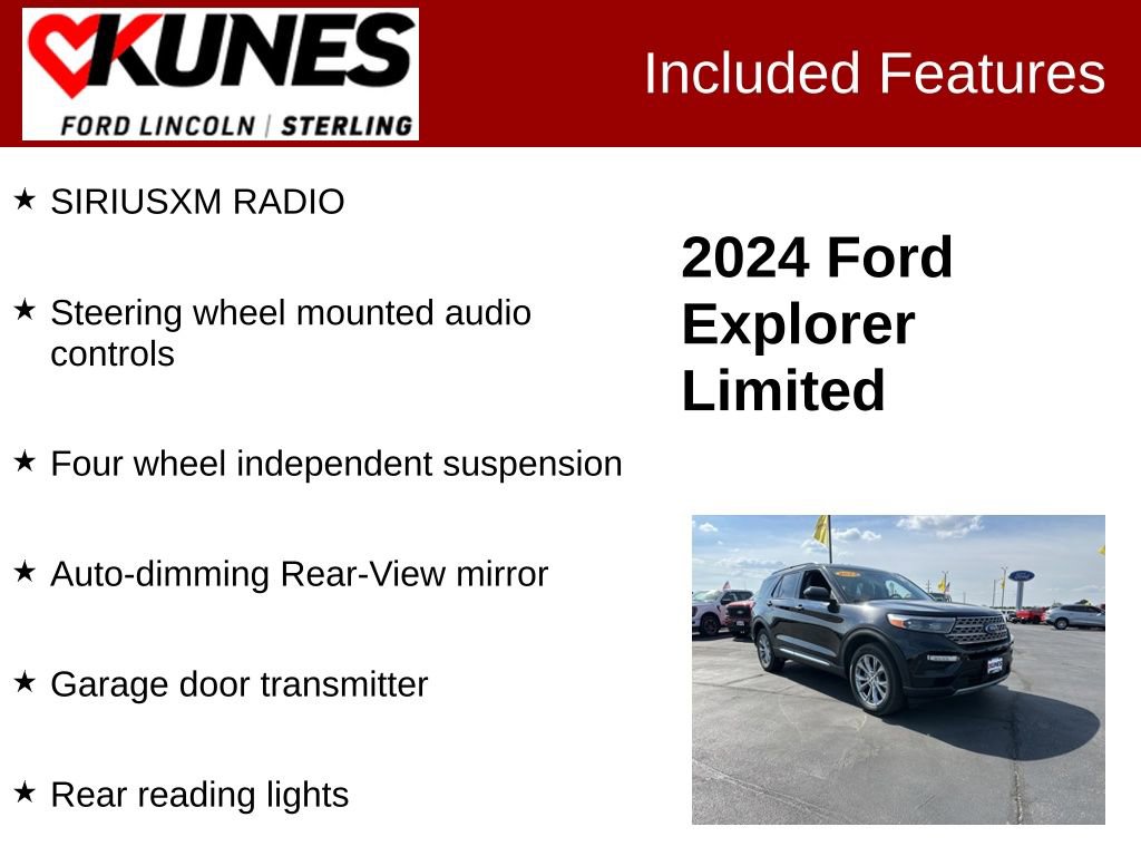 Used 2024 Ford Explorer Limited image 3