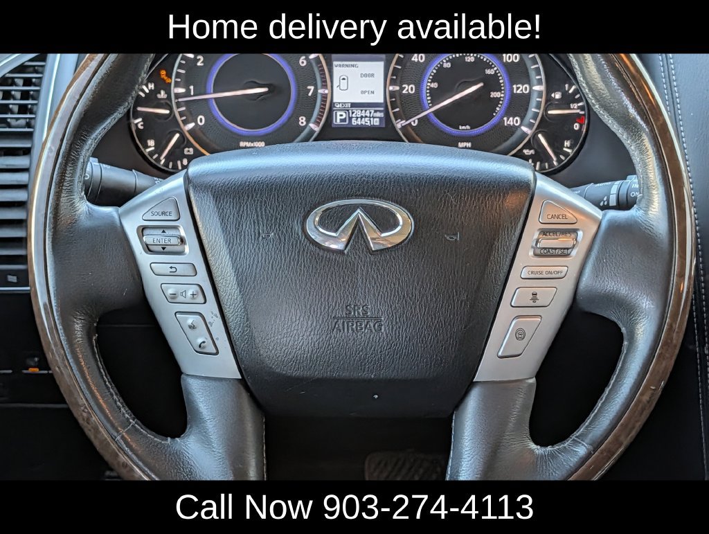 Used 2015 INFINITI QX80 4WD w/ 22" Wheel Package image 14