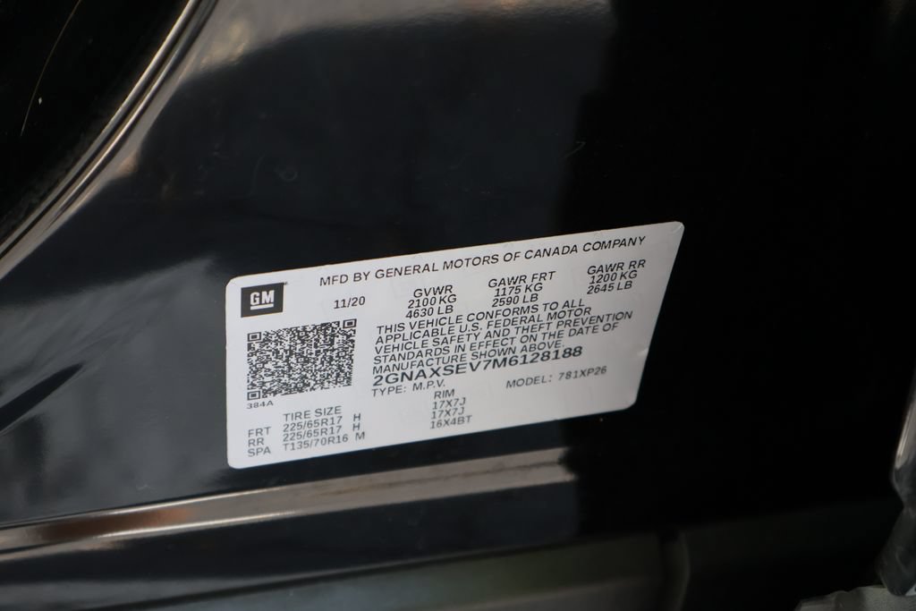 Certified 2021 Chevrolet Equinox LS w/ LS Convenience Package AWD/4WD image 48