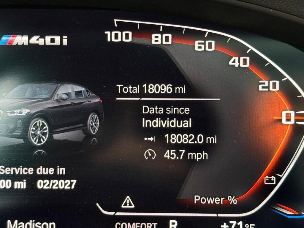 Used 2025 BMW X4 M40i w/ Premium Package AWD/4WD image 20