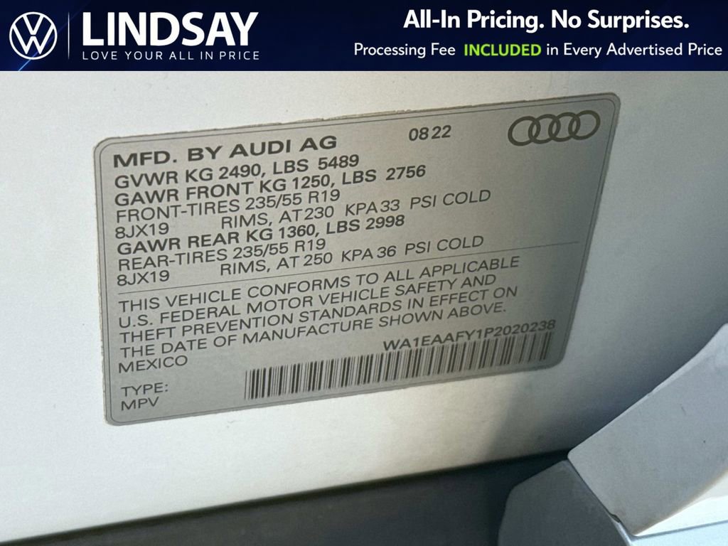 Used 2023 Audi Q5 2.0T Premium Plus w/ Premium Plus Package AWD/4WD image 26