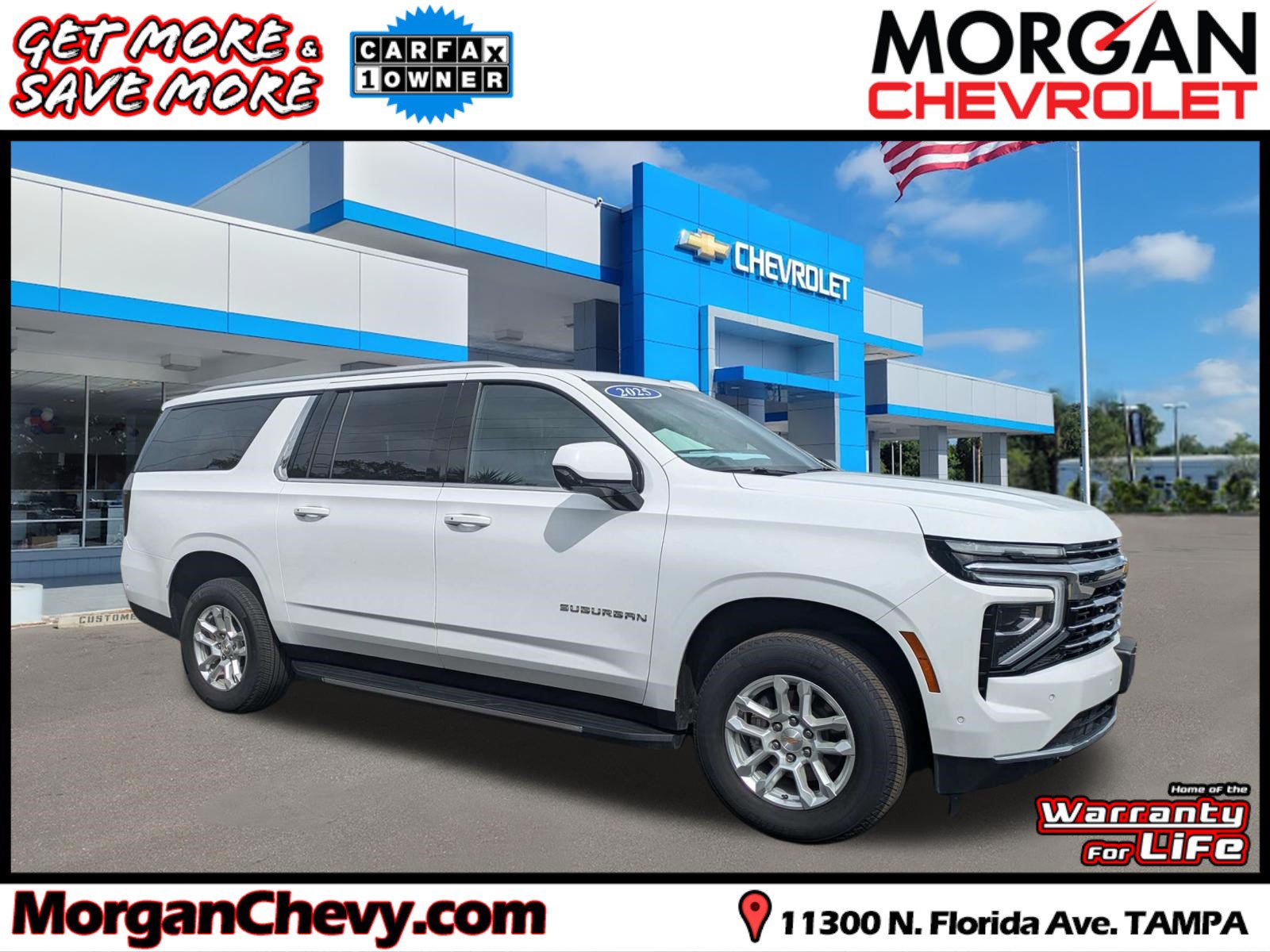 Used 2025 Chevrolet Suburban LT AWD/4WD image 1