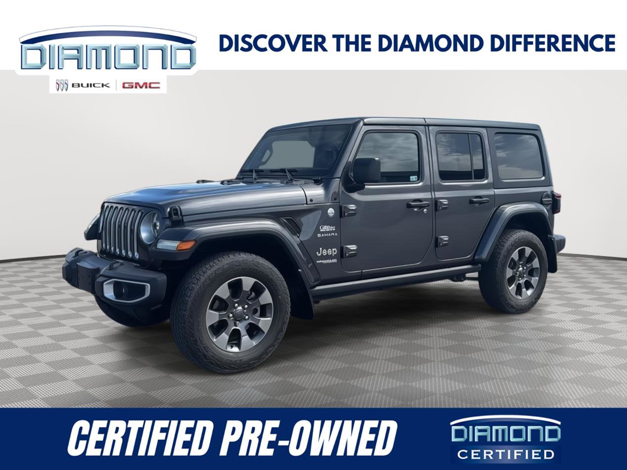 Used 2019 Jeep Wrangler Unlimited Sahara w/ Uconnect 4C Nav & Sound Group