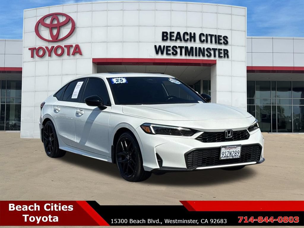 Used 2025 Honda Civic Sport image 1