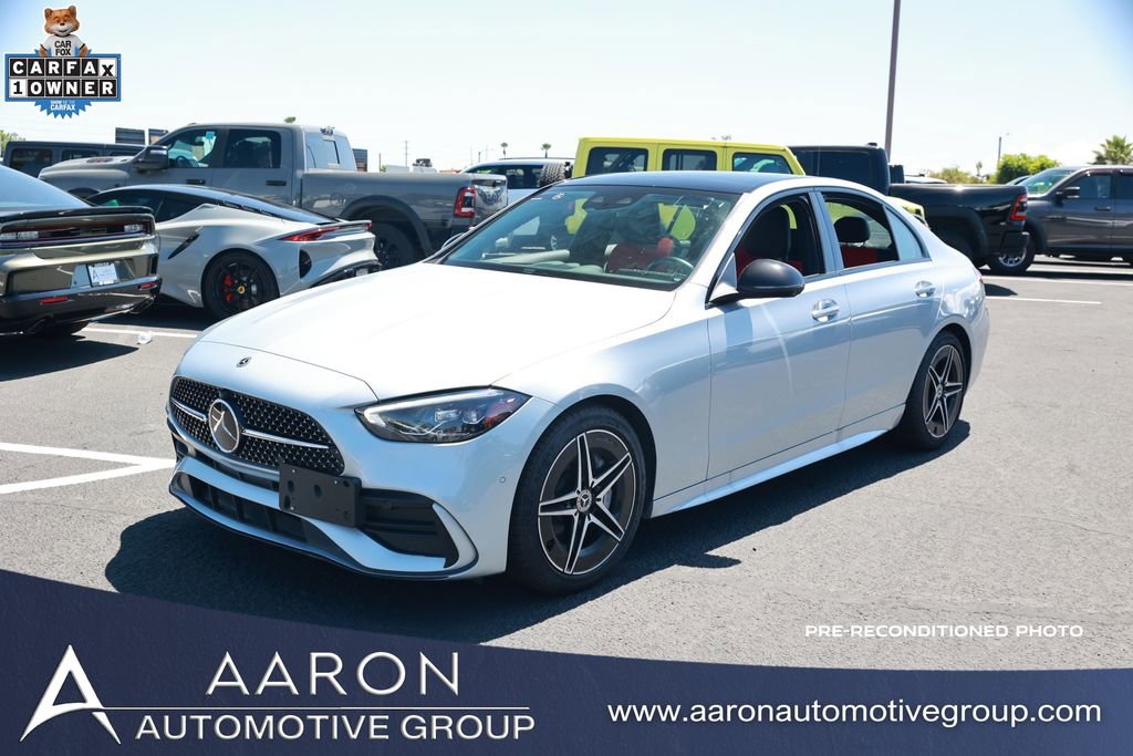 Used 2023 Mercedes-Benz C 300 Sedan w/ AMG Line w/ Night Package image 1