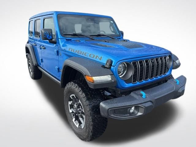 Used 2024 Jeep Wrangler Unlimited Rubicon 4xe w/ Technology Group AWD/4WD image 7