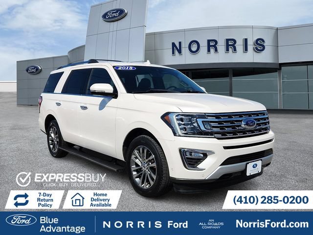 Certified 2018 Ford Expedition Limited w/ Equipment Group 301A
