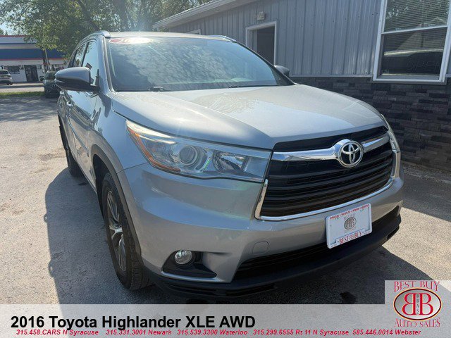 Used 2016 Toyota Highlander XLE w/ Protection Package #3 AWD/4WD image 1